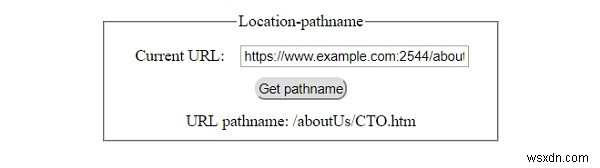 HTML DOM ชื่อพาธสถานที่ คุณสมบัติ 