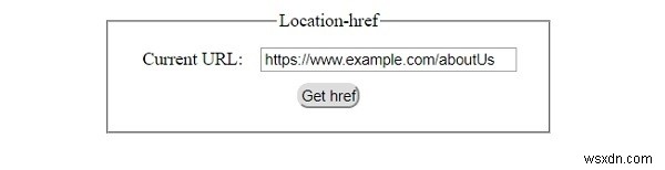 HTML DOM ตำแหน่ง href คุณสมบัติ 