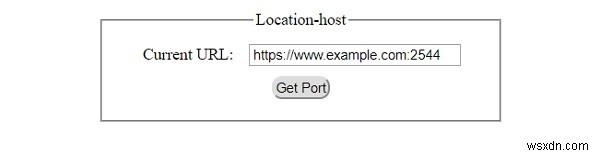 HTML DOM ตำแหน่งโฮสต์ คุณสมบัติ 