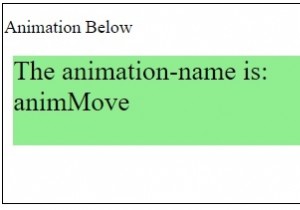 HTML DOM AnimationEvent 