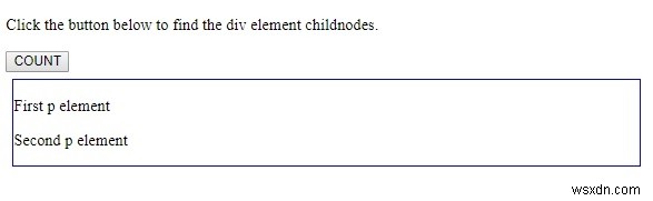 คุณสมบัติ HTML DOM childNodes 