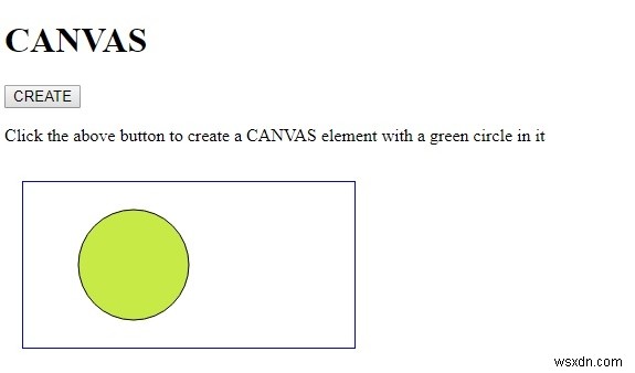 HTML DOM Canvas Object 