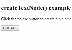 HTML DOM createTextNode() เมธอด 