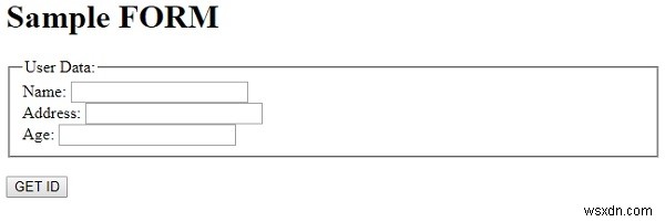 คุณสมบัติแบบฟอร์ม HTML DOM Fieldset 