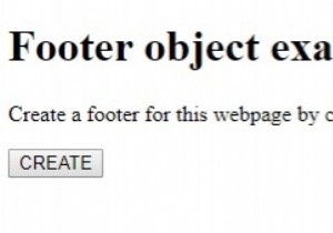 วัตถุ HTML DOM ส่วนท้าย 