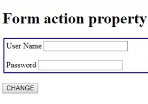 คุณสมบัติการดำเนินการแบบฟอร์ม HTML DOM 