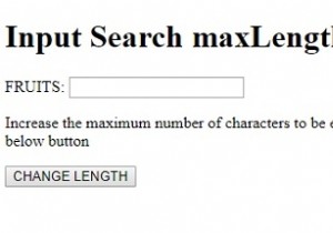 อินพุต HTML DOM ค้นหาคุณสมบัติความยาวสูงสุด 