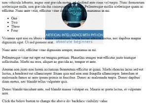 พื้นหลังสไตล์ HTML DOM คุณสมบัติไฟล์แนบ 