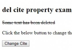 HTML DOM ลบคุณสมบัติ 