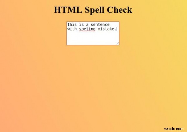 ตรวจการสะกด HTML 