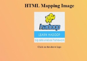 รูปภาพการแมป HTML 