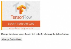 HTML DOM สไตล์ borderLeftColor คุณสมบัติ 