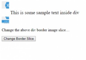 HTML DOM สไตล์ borderImageSlice คุณสมบัติ 