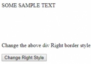 HTML DOM สไตล์ borderRightStyle คุณสมบัติ 