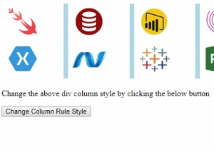 คอลัมน์สไตล์ HTML DOM คุณสมบัติกฎสไตล์ 