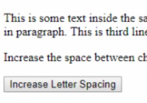 คุณสมบัติการเว้นวรรคตัวอักษร HTML DOM 