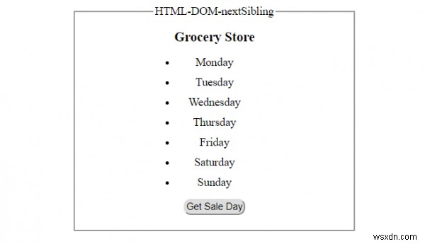 HTML DOM ต่อไปคุณสมบัติพี่น้อง 