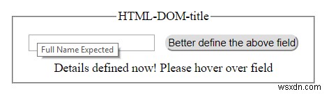 คุณสมบัติ HTML DOM ชื่อเรื่อง 