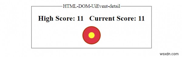 คุณสมบัติรายละเอียด HTML DOM UiEvent 