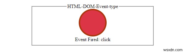 HTML DOM ประเภทเหตุการณ์ คุณสมบัติ 