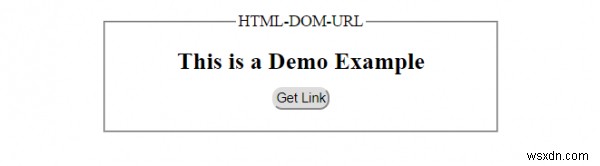 คุณสมบัติ HTML DOM URL 