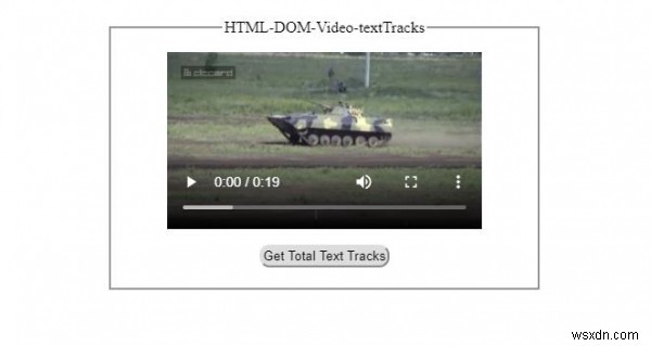 HTML DOM วิดีโอ textTracks คุณสมบัติ 