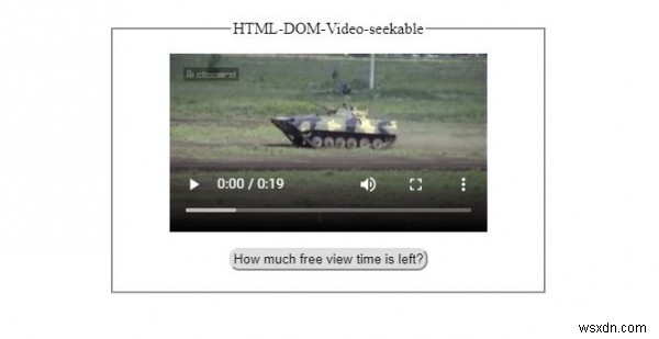 HTML DOM ทรัพย์สินที่ค้นหาได้ของวิดีโอ 