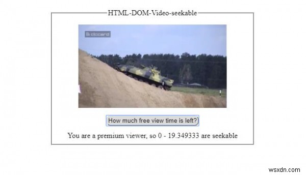 HTML DOM ทรัพย์สินที่ค้นหาได้ของวิดีโอ 