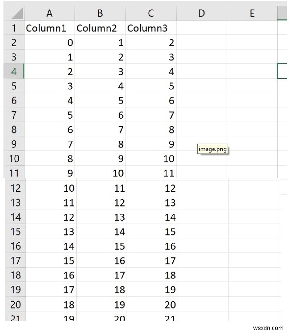 วิธีบันทึกข้อมูลตาราง HTML เป็น CSV ใน Python 