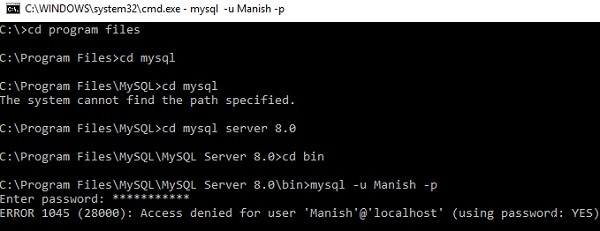 จะรีเซ็ตหรือเปลี่ยนรหัสผ่านรูท MySQL ได้อย่างไร 