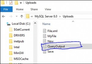 จะบันทึกเอาต์พุตแบบสอบถาม MySQL ลงในไฟล์ excel หรือ .txt ได้อย่างไร 