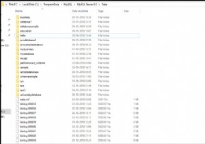 จะค้นหาไดเร็กทอรีข้อมูล MySQL จากบรรทัดคำสั่งใน Windows ได้อย่างไร 