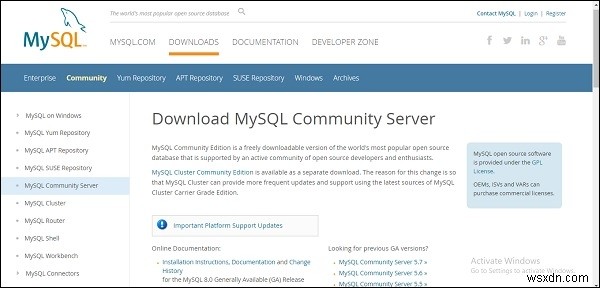 ไคลเอนต์บรรทัดคำสั่ง MySQL สำหรับ Windows? 