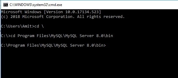 เรียกใช้ไฟล์ SQL ในฐานข้อมูล MySQL จากเทอร์มินัลหรือไม่ 