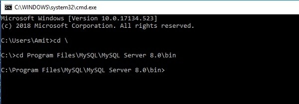 จะเข้าสู่ระบบในฐานะผู้ใช้อื่นบน MySQL ได้อย่างไร 