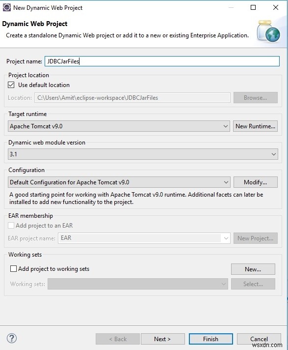 จะเพิ่มไดรเวอร์ JDBC MySQL ให้กับโปรเจ็กต์ Eclipse ได้อย่างไร 