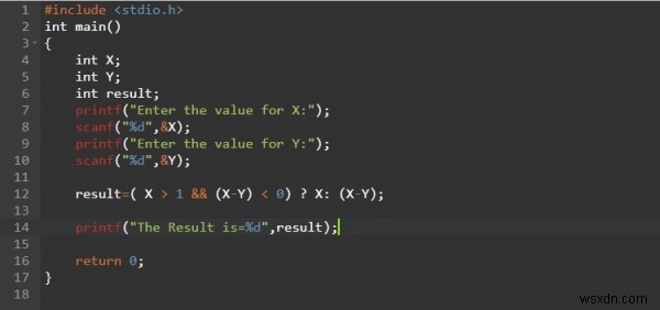 การดำเนินการแบบ Ternary มีอยู่ใน MySQL เช่นเดียวกับ C หรือ C ++ หรือไม่ 