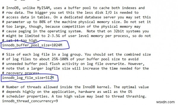 ตั้งค่าการกำหนดค่า MySQL ที่เหมาะสมที่สุดใน my.cnf หรือไม่ 