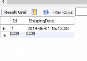 จะใช้ NOW () กับฟิลด์การประทับเวลาใน MySQL Workbench ได้อย่างไร 