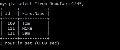 อัปเดตตาราง MySQL ด้วย Java MySQL 