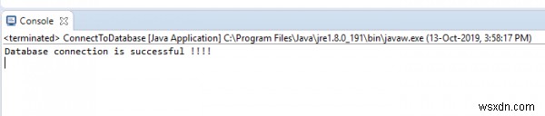 การเชื่อมต่อกับฐานข้อมูล MySQL ด้วย Java 