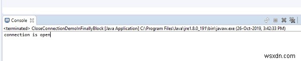 เราควรปิดการเชื่อมต่อใน JDBC และ MySQL ที่ไหน 