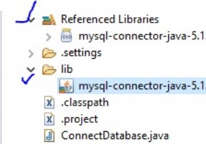 แก้ไขข้อผิดพลาดในการเชื่อมต่อในการเชื่อมต่อ Java MySQL สำหรับตัวเชื่อมต่อที่จะตั้งค่าเป็นพา ธ คลาส? 