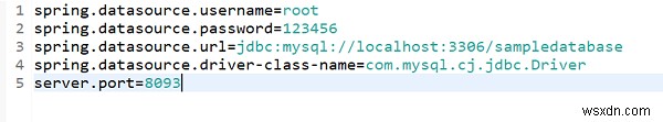 สปริงบูตเชื่อมต่อ localhost MySQL . อย่างไร 