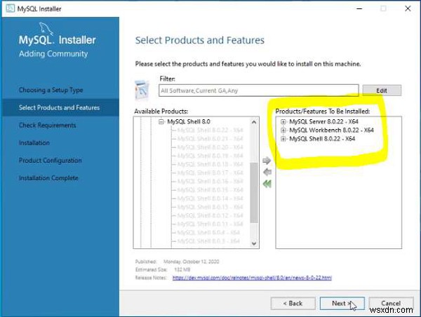 การติดตั้ง MySQL บน Microsoft Windows 