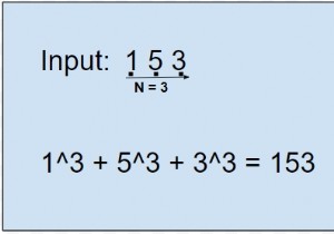 โปรแกรม C สำหรับตัวเลขอาร์มสตรอง 