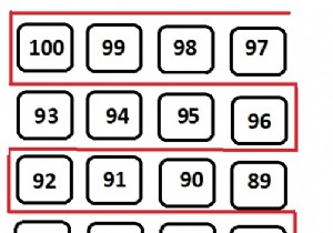 พิมพ์เมทริกซ์ในรูปแบบงูจากคอลัมน์สุดท้ายในการเขียนโปรแกรม C 