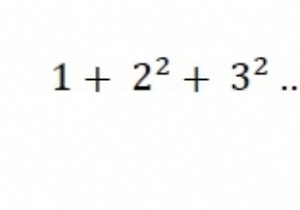 โปรแกรม C สำหรับผลรวมลูกบาศก์ของจำนวนธรรมชาติ n ตัวแรก? 