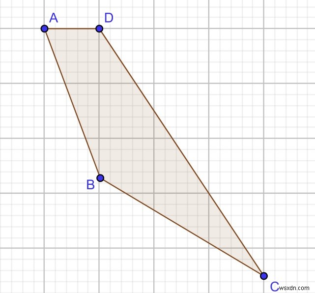 หาจำนวนรูปสี่เหลี่ยมที่เป็นไปได้จากจุดที่กำหนดโดยใช้ C++ 