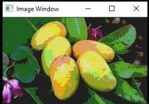 จะลดสีโดยใช้วิธี Iterator ใน OpenCV ได้อย่างไร 